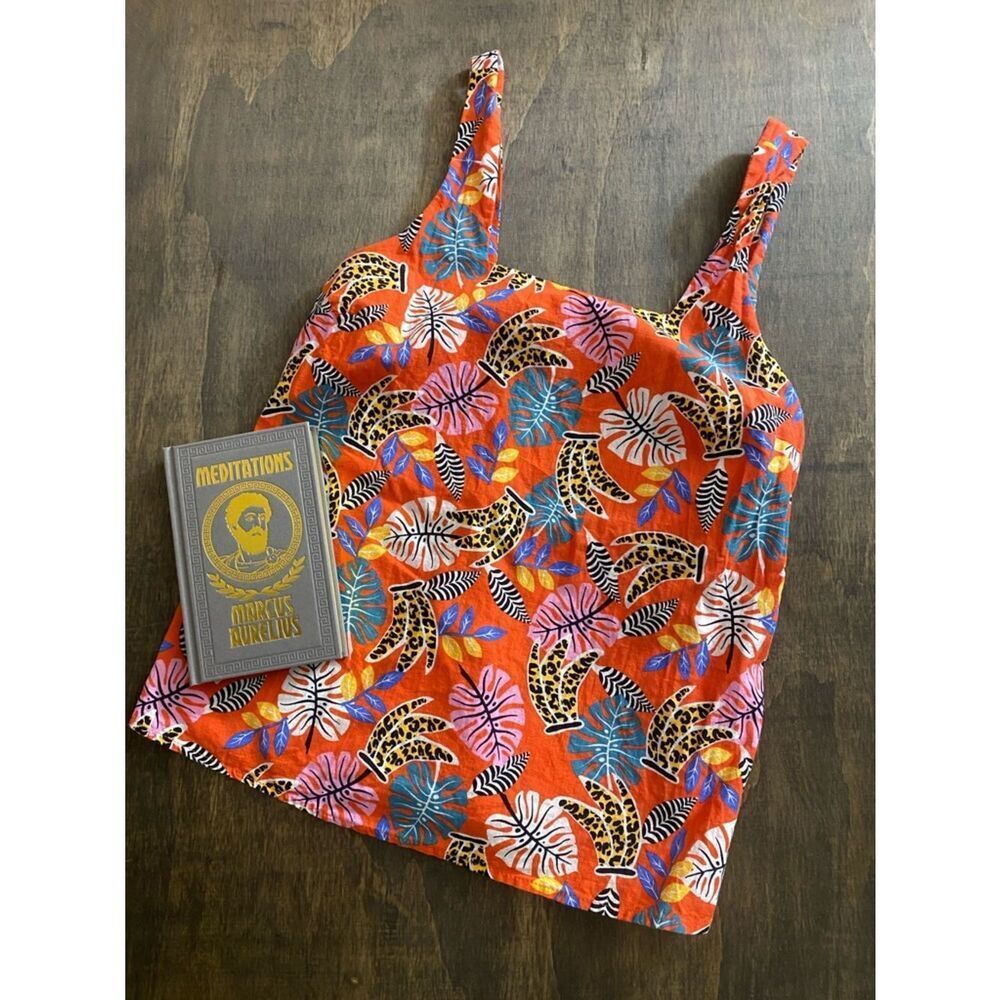 MudoCollection Tropical Print Tank Top